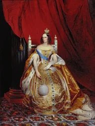 Portrait of Alexandra Fyodorovna, Wife of Tsar Nikolai I